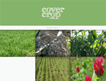 Tablet Screenshot of covercrop.com